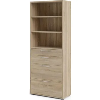 Knihovna Nábytek PEGAS s.r.o. Regál OFFICE 80400/154, Dub sonoma