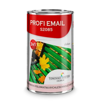 Lak na dřevo Profi email S2085/V0003 1l transparent.