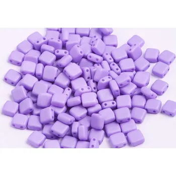 Korálek Dvoudírkové čtverečky č. 83 (6x6 mm)