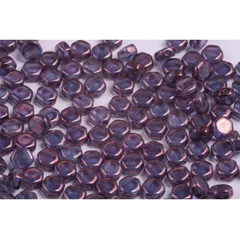 Korálek Dvoudírkový hexagon č. 62