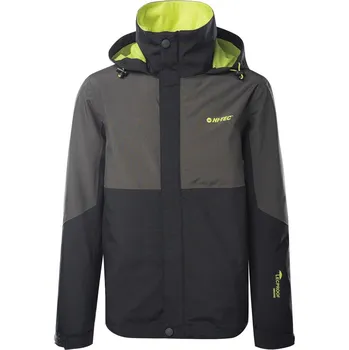 Dětská Přechodná bunda HI-TEC ORATI JRB 51585-BLK INK/ANTH – Olivová 152