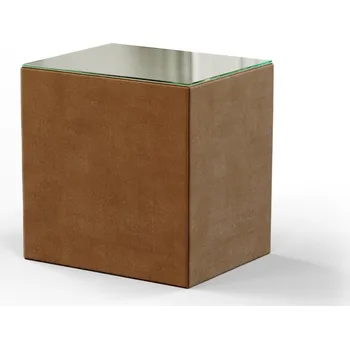 Noční stolek Materasso Noční stolek CUBE ROZMĚR: (š/v/h) 50 x 50 x 40 cm - BEZ SKLA