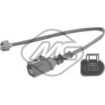 Přislušenství brzdového systému Vystrazny kontakt, opotrebeni oblozeni, , 1J0615121, Metalcaucho, 02121