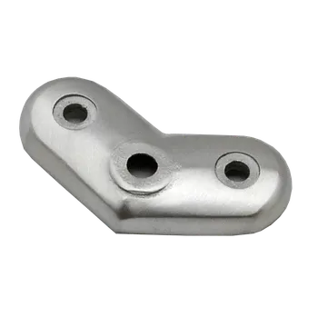 Zábradlí Nadpojovací deska (úhel 45°) na trubku ø 42,4 mm, AISI 316