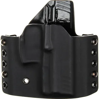 Příslušenství pro sportovní střelbu RH Holsters OWB - Heckler & Koch P30SK - vnější kydexové pouzdro - poloviční sweatguard - černá/černá Pouzdro je pro: Pravák