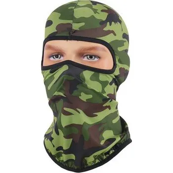 Kukla Balaclava | kukla pro ochranu - Kamuflážní zelená