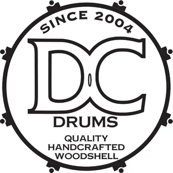 Blána LOGO DC DRUMS samolepící,černé 71262