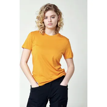 Dámské tričko Dámské merino tričko Röyk - Orange Velikost: S