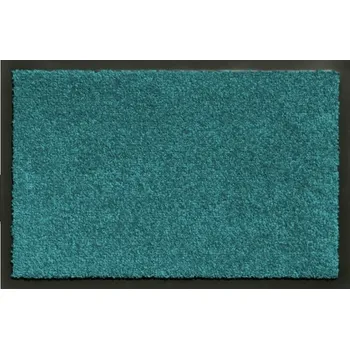 Rohožka Světle modrá vnitřní čistící vstupní rohož FLOMA Future - 60 x 90 x 0,5 cm
