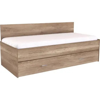 Postel Nábytek Mikulík Zvýšené lůžko DUO s přistýlkou (příprava pro lamelový rošt)