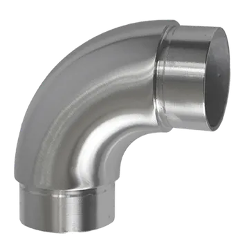 Zábradlí Spojka oblouková na trubku ø 48,3 mm, broušená AISI 304