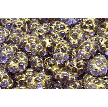 Korálek Hroznové víno č.3071 (16X11mm)