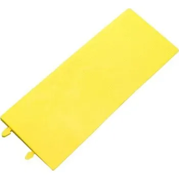 Rohožka Žlutá gumová náběhová hrana \"samice\" pro rohože Tough - 48 x 18 x 2 cm