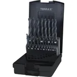 RUKO Sada vrtáků do kovu Terrax HSS-R 19 dílů | 1-10 mm, plastový box