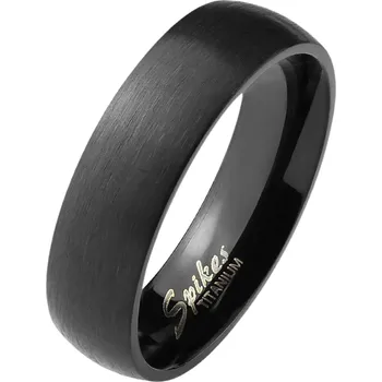 Prsten Atreya Černý titanový prsten s polomatným povrchem Velikost prstenu: 64