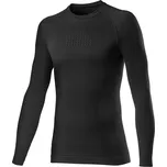 CASTELLI Cyklistické triko s dlouhým rukávem - CORE SEAMLESS - černá S-M