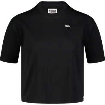 Dámské tričko Dámský crop top NORDBLANC CROPTOP NBSLT7819 ČERNÁ 42