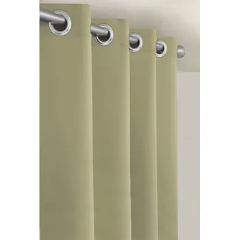 Závěs DekorTextil Dekorační látka nebo závěs Blackout - béžová ROZMĚR: hotový závěs (v x š): 180 x 138 cm - 1 ks