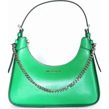 Kabelka Michael Kors dámská kabelka cossbody WILMA 32R3S3WN6L PALM GREEN MD POUCHETTE LEATHER Michael Kors 32R3S3WN6L