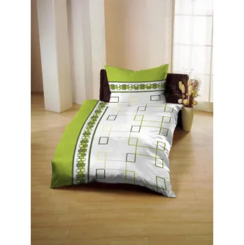 Povlečení Gerald Wittmann Ložní povlečení Marta 140x200/90x70 cm Vzor 35112/3 Vafle 100% Bavlna