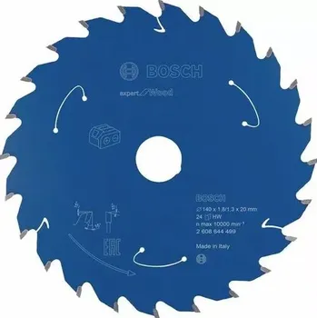 Pilový kotouč Pilový kotouč Expert for Wood pro akumulátorové pily 140×1,8/1,3×20 T24 BOSCH 2608644499
