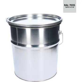 barva na kov Barva antikorozní polomatná na zinek 10 kg - světle šedá