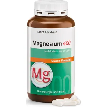 Sanct Bernhard Magnesium 400 mg 300 cps. Sanct Bernhard Magnesium 400 mg 300 cps.
