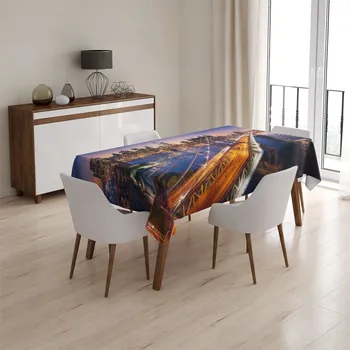 ubrus Sablio Ubrus Rozsvícený most - 90x90 cm