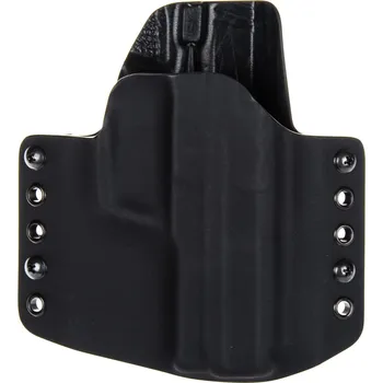 Příslušenství pro sportovní střelbu RH Holsters OWB - Heckler & Koch USP 9 mm - vnější kydexové pouzdro - poloviční sweatguard - černá/černá Pouzdro je pro: Pravák