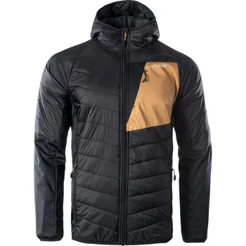Pánská bunda Pánská Prošívaná bunda ELBRUS EVERT 6281-BLK/CHIPMUNK – Černá L