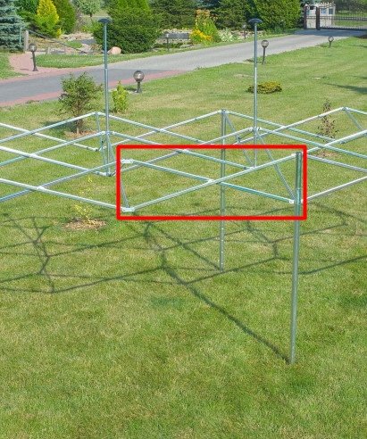 Spojovací kříž na stany Profi Steel - 146 cm