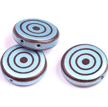 Korálek Dvoudírkové penízky č.25