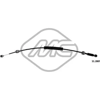Lanko parkovací brzdy Tazne lanko, rucni prevodovka, , 7701474701, 7701479005, Metalcaucho, 82950
