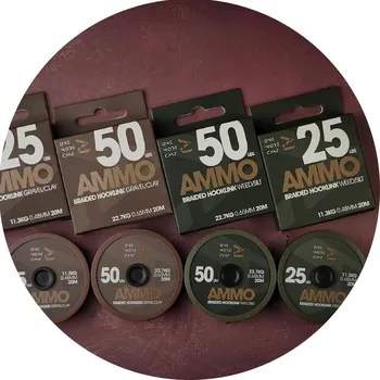 One More Cast Návazcová Šňůrka Ammo Weed Silt 20 m - 50 lb