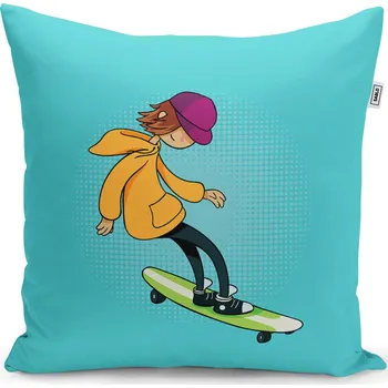 Polštář Sablio Polštář Skejťák - 40x40 cm