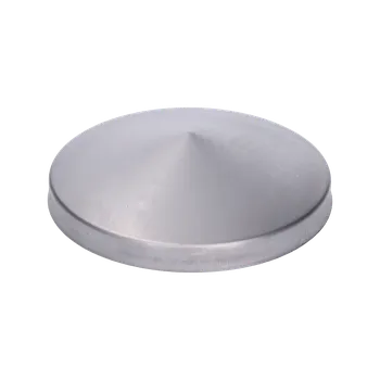 Příslušenství pro plot Stříška na sloupek-kulatá 76 mm, hr. 1,5 mm