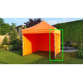 Krycí plachta Boční plachta Profi Steel šíře 4,5 m - Oranžová