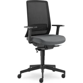 Židle kancelářská Lyra 215-SYS, šedá