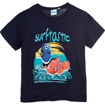 Tmavě modré tričko s potiskem Disney Nemo Velikost: 110