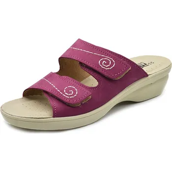 Dámské pantofle Dámské zdravotní pantofle REGA 6401411 vínová vel. 40