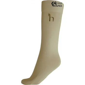 Podkolenky Horze -EMBLEM LOGO- - Béžová - 36-38