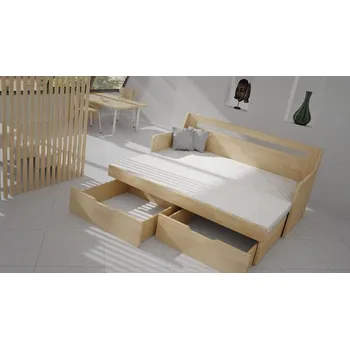 Ložnice MRAVA, s.r.o. Jednolůžková postel OTELA výsuv ROZMĚR: 80 x 200 cm