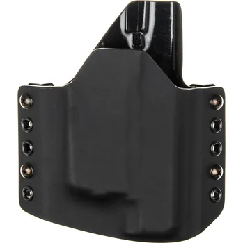 Příslušenství pro sportovní střelbu RH Holsters OWB - Glock 48 + Streamlight TLR-6 - vnější kydexové pouzdro - poloviční sweatguard - černá/černá Pouzdro je pro: Pravák