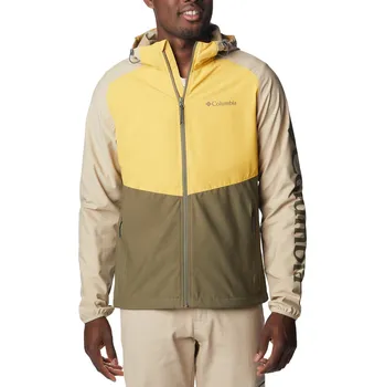 Pánská větrovka Pánská Softshellová bunda COLUMBIA PANTHER CREEK JKT 1840711397 – Žlutá XL