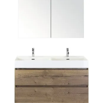 Koupelnový nábytek Koupelnová sestava Sanox Maxx XL 121 cm tabacco 81736639