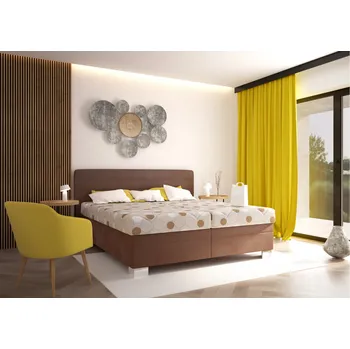 Postel BLANÁŘ NÁBYTEK, a.s. Čalouněná dvoulůžková postel GLORIA ROZMĚR: 160 x 200 cm