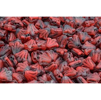 Korálek Květ Lilie č.35 (9x9mm)