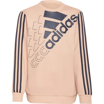 Chlapecká mikina Dětská Mikina ADIDAS LOGO SWEAT GS2183 – Růžová 140