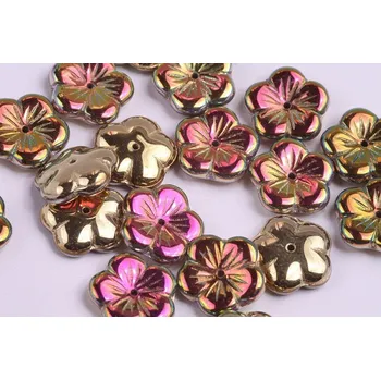 Korálek Korálky kytičky 462 (14x14 mm)