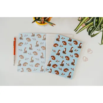 Sešit ePiPí Sešit A5 - Lišky Listy sešitu: Linky